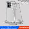 IMAK For Xiaomi Redmi Note 12 4G Shockproof Airbag Clear Phone Case Soft TPU Back Protective Cover