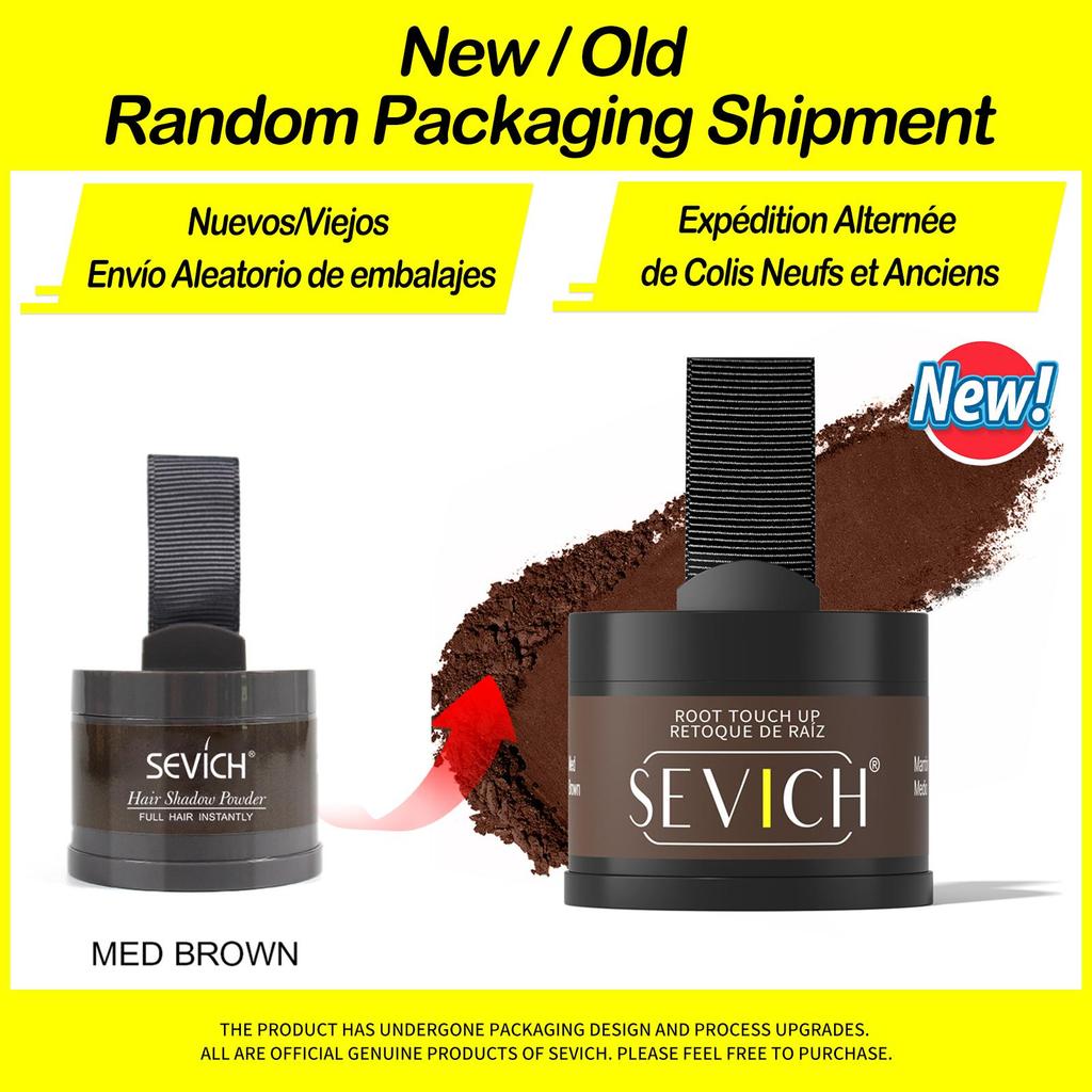 Unisex Haarausfallprodukt Haaransatzpuder Haarverdichter Natürliche Deckkraft 4g Haaransatzschattenpuder Make-up Haar Puder