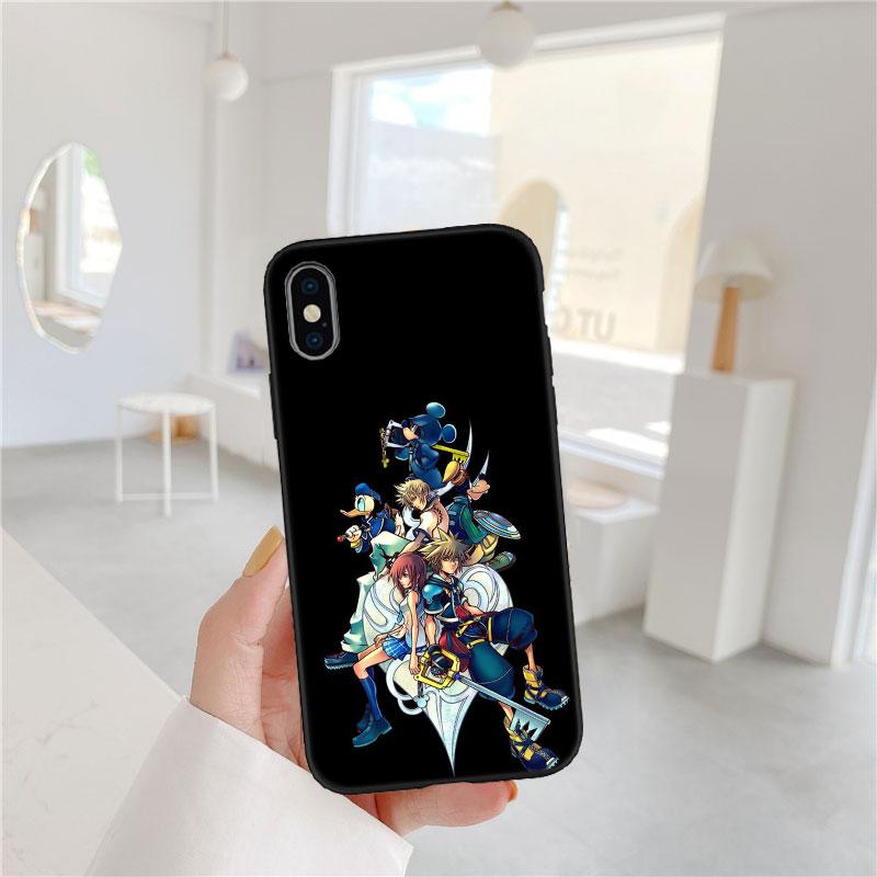CJ73 Kingdom Hearts Soft Shell Phone Case for Redmi Note 13 14 Pro+ Plus A3 A3X 13X 13C 13R 14S 14C 14R