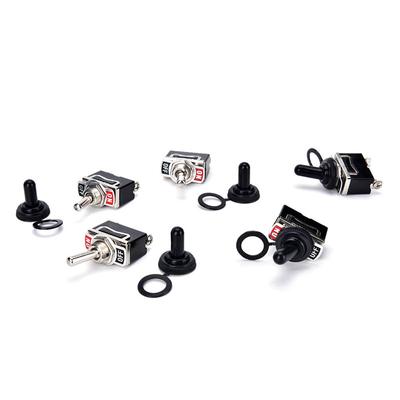 Spst 2Pin Hochlast 20A 125V Ein/Aus Kippschalter Wasserdichte Kappe