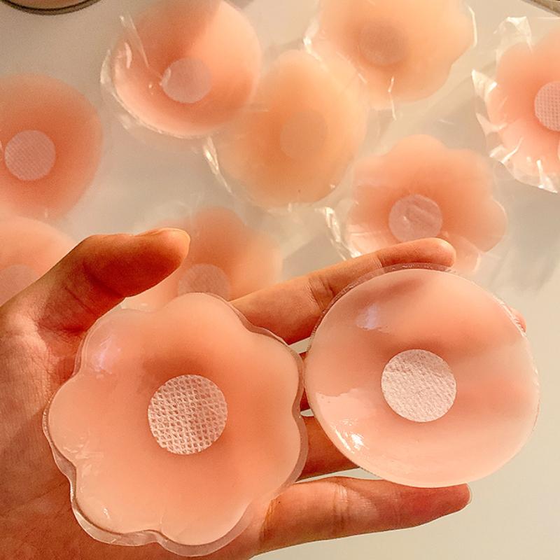 2/100pcs Silicone Nipple Cover Invisible Self-adhesive Chest Breast Stickers Reusable Patch Bra Female Lift Up Pads Intimates