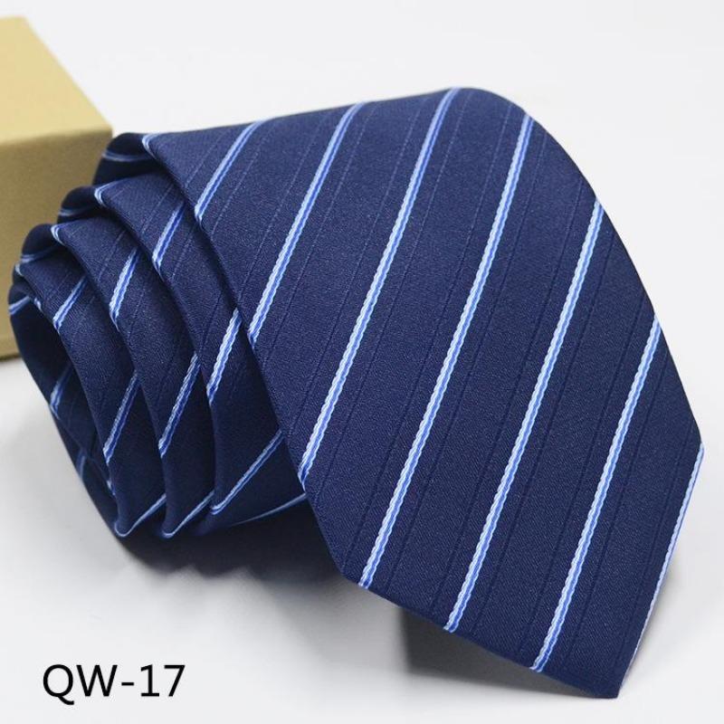 Men'S Dress Business Casual Professional Groom Wedding Best Man Striped Jacquard Fine Gentleman Men'S Premium Tie