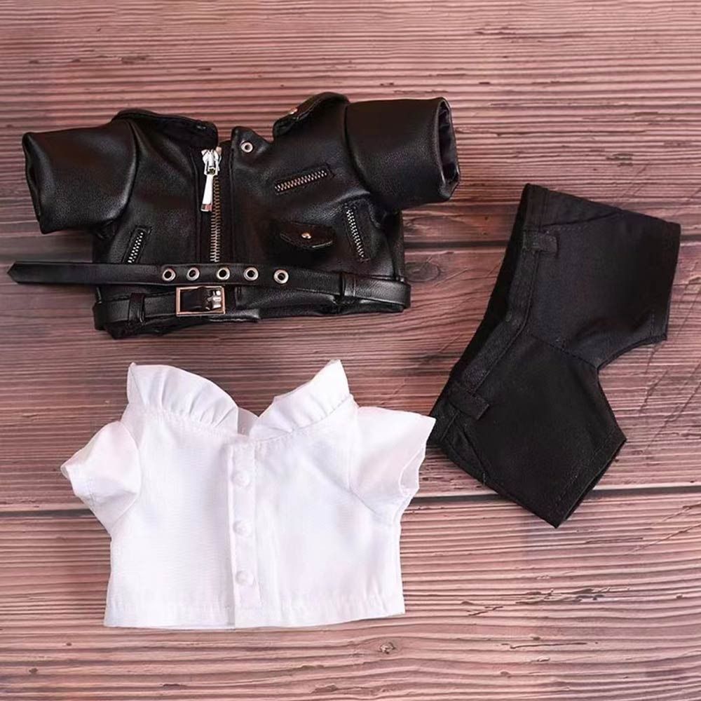 Jacket for Idol Dolls Doll Shirt Doll Pants Accessories 20cm Doll Outfit Plush Doll's Clothes