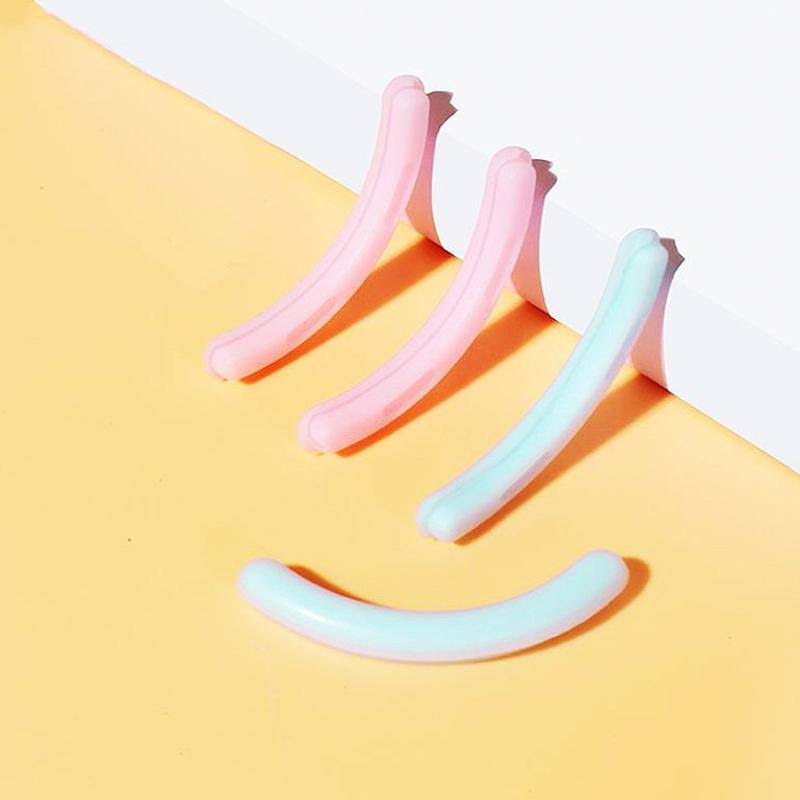 4-pack of High-Elasticity, Durable Replacement Silicone Strips, False Eyelash Tools, Adhesive Strips, and Pads