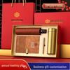 Creative Cultural Souvenir Gift Sets: Event Conference Boxes with Logo-Engraved Thermos Cups