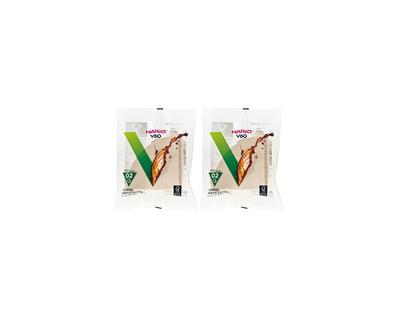 Papírový filtr V60 pro 1 až 4 osoby VCF-02-100M 200 kusů Misarashi VCF-02-100M