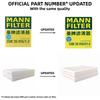 For Tesla Model 3 Model Y EV MANN FILTER CUK25015/21-2 2PCs Activated Carbon Built-in Cabin Filter 1107681-00-A 1107681-00-B