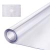 VEVOR Plastic Table Cover, 30 x 60 Inch 1.5 mm Thick Clear Table Protector, Rectangle PVC Desk Mat