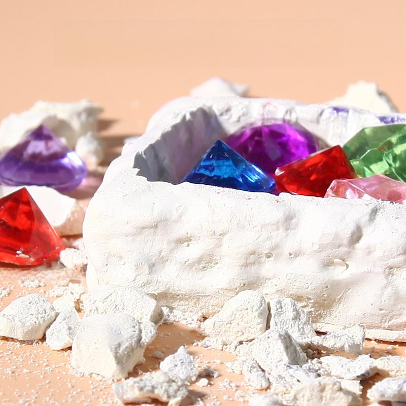 Colorful Gemstone Excavation Toys: Educational Blind Boxes for Kids