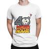 Maglietta 100% Cotone Novità 40° Anniversario di Danger Mouse Top Magliette Per Unisex