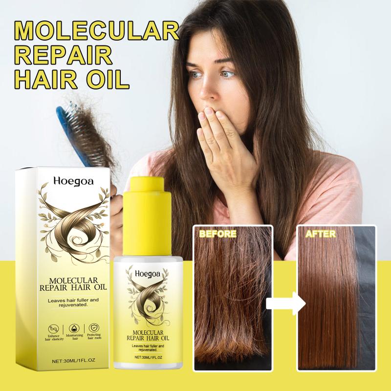 Hoegoa Hair Scalp Care Oil Nourish Hair Moisturize Scalp Daily Massage Nourishing Hair Care Essential Oil