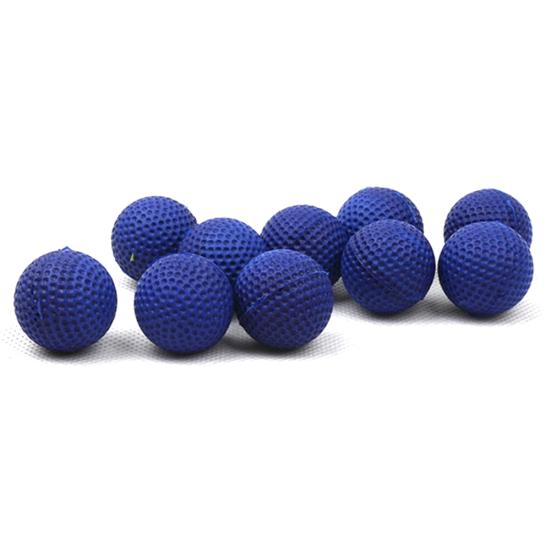 50Pcs Mini Solid Color Soft Elastic Balls for Rival Zeus Apollo Refill Toys