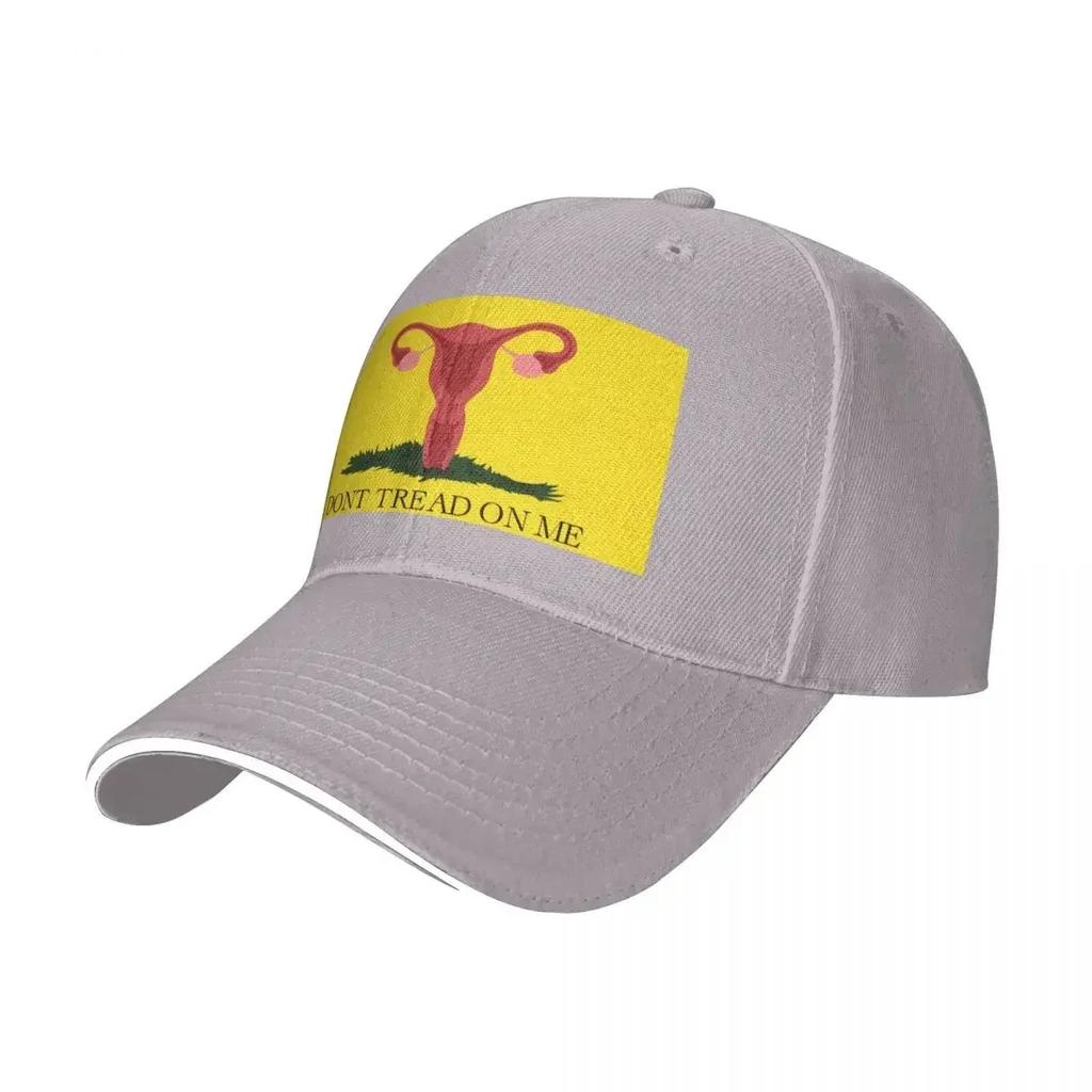 Dont Tread On Me Uterus Edition Flag Baseball Cap Visor Christmas Hat Fashionable WoUnisex Unisexs