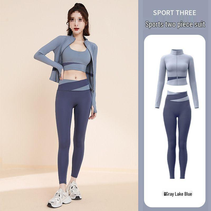 G5U Women's Sun Protection Yoga & Running Tracksuit Fitness Set