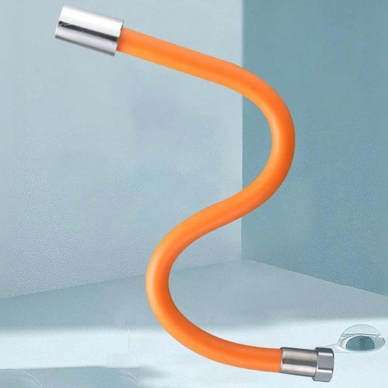 1Pc Adjusta Sink Drain Extension Tube With Connector, 360 Degree Rotatable Faucet Extender, Fits Bathroom Sinks For All Drainage Needs