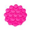 StickyPop Silicone Suction Cup Phone Stand Circular Strong Hold for Selfies and Smooth Surfaces Pink