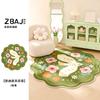 Girl Style Carpets for Living Room Healing Blue Bedroom Decor Carpet Fluffy Soft Irregular Shape Bedside Rug Home Cute Floor Mat