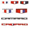 Camaro Logotyp Bil Bakre Emblem Klistermärke för Cavalier Onix Cruze Aveo Silverado Bil Bagagelucka Dekal Dekoration Märke