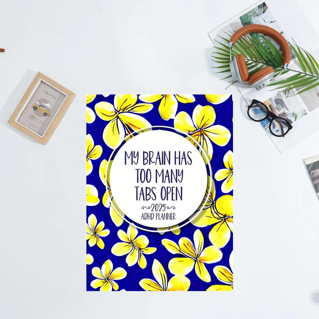 Interesting Adult Daily ADHD Plan Notebook, Diary, Recording Life