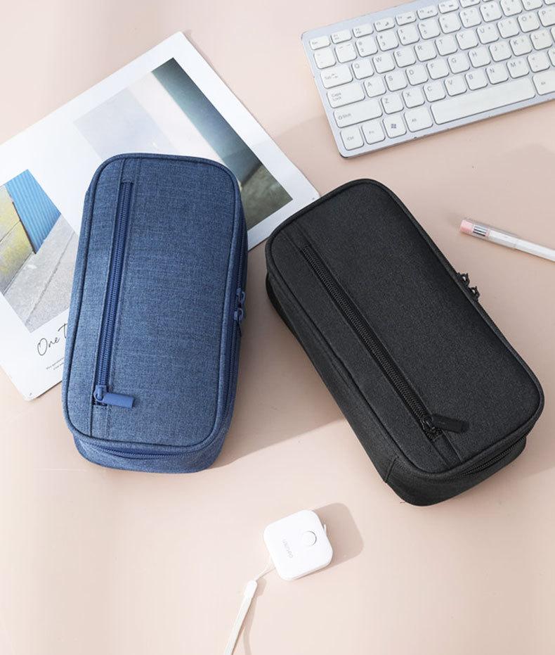 Large Capacity Pencil Bag School Supplies Multifunctional Student Pencil Case Simple Pencil Bag Back To School Gift