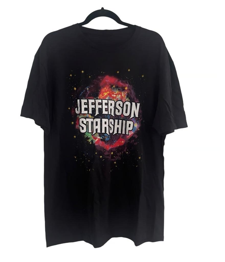 T-shirt Jefferson Starship 50e Anniversaire Noir Unisexe S-5XL EM0763