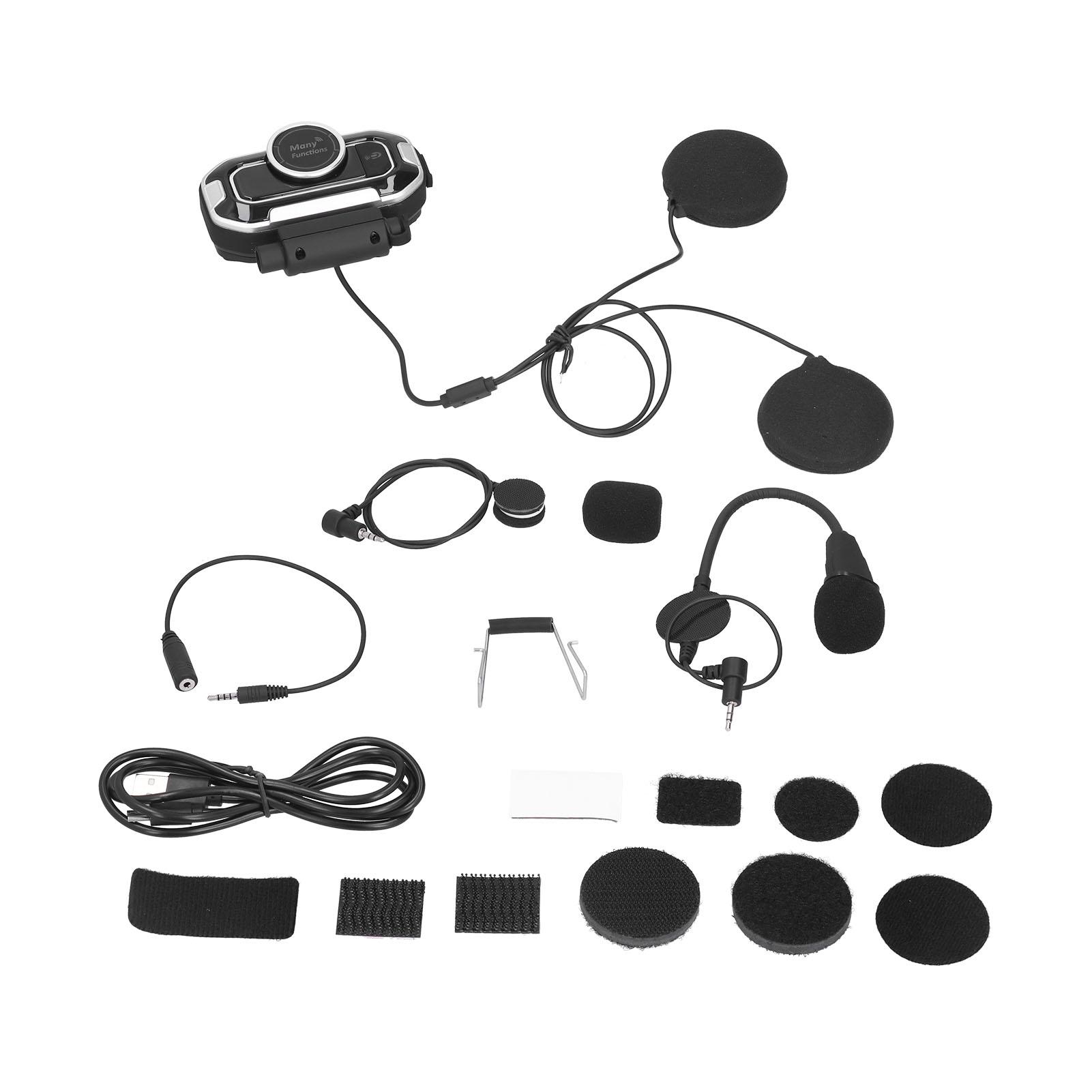 

Мотоциклетная Bluetooth-гарнитура для наружного использования с автоматическим ответом на звонки, наушники для шлема