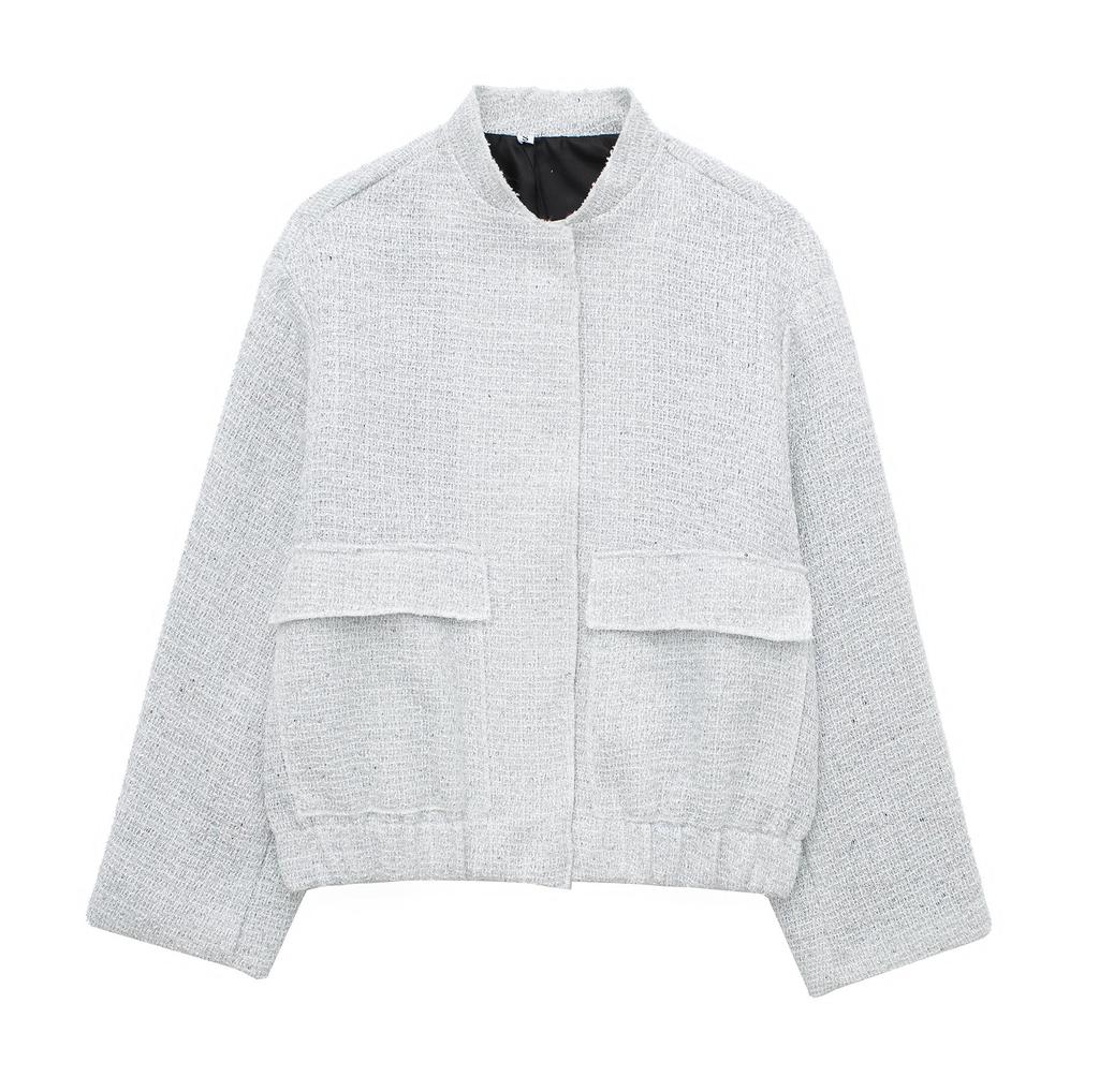 Spring 2025 Street Style Sequin Jacket