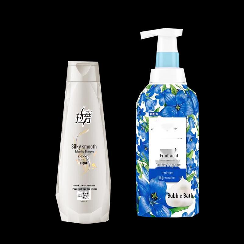 

Lafang Silky Smooth Shampoo & Bluebell Bubble Bath Set