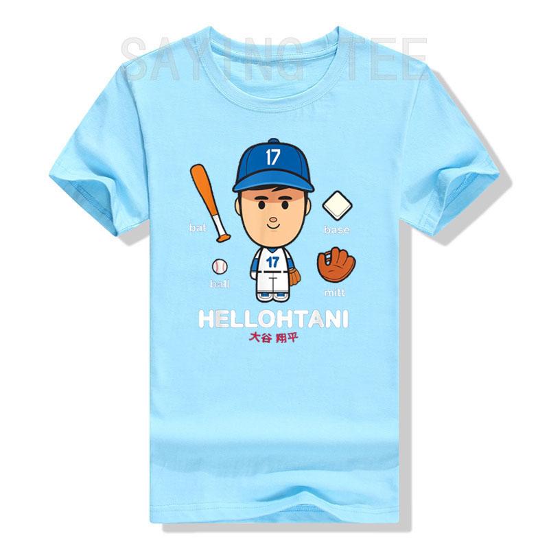 

Shohei Ohtani Los Angeles Baseball HellOhtani MLBPA T-Shirt Cute Baseball Lover Graphic Tee Short Sleeve Top Lovely Novelty Gift 4XL