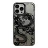Phone Case for iPhone 17 Air 11 12 13 Pro Max 14 15 16 Plus 16e Soft Shell Fashion Totem Dragon
