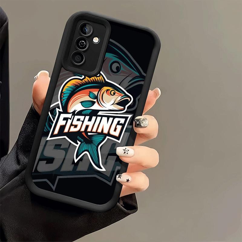 Phone Case for Samsung Galaxy A17 A16 A15 A14 A13 Nash Fishing Fish Mark A56 A36 A26 A55 A35 A25 A54 A34 A24 A53 A33 A23 A07 A06