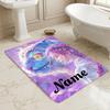 Custom Name Witchcraft Fantasy Living Room Non-Slip Area Rug Soft Carpet for Bedroom Kids Playroom Sofa Office Home Decor Doormat