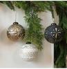 12Pcs 8cm Vintage Christmas Ball Christmas Hanging Decorations Xmas Tree Pendants Plastic Christmas Ornaments Ball New Year