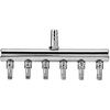 Aquarium one-Way Air Flow Valve, Control Valve, for Aquarium Applications(8 To 4mm 6-Hole Diverter Head)