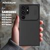 For Samsung Galaxy S26 S25 S24 S23 S22 Ultra Edge Case Nillkin CamShield Slide Camera Cover for S24 FE S23 Plus Lens Cases