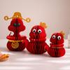 Christmas Folding Tree Decoration Honeycomb Origami Christmas Tree Base Home Space Layout Artificial Decorated Christmas Tree