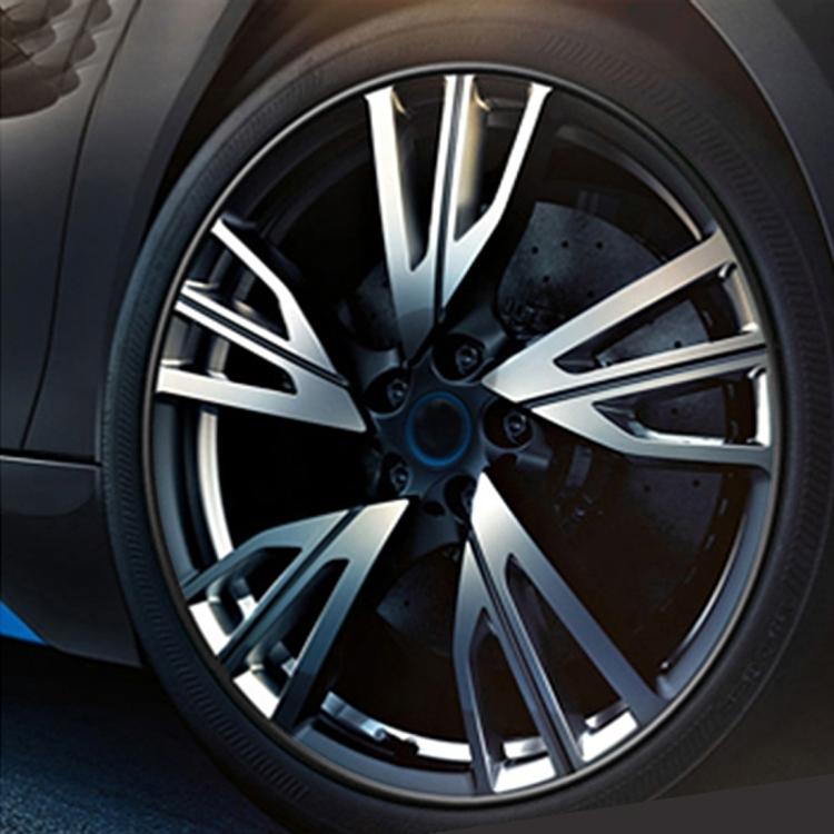 Universal Decorative Scratchproof Stickup 8M Flexible Car Wheel Hub TRIM Mouldings Decoration Strip