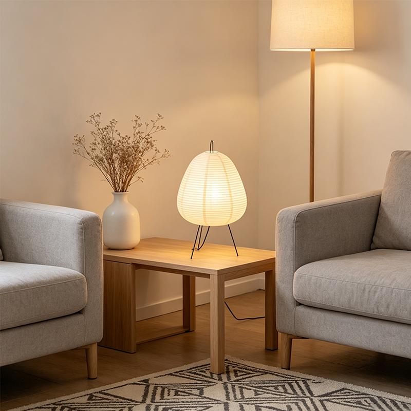 Xiaomi Nordic Wabi Sabi LED Desk Lamp, USB Powered Indoor Decor Light, Suitable for Living Room, Bedside, Bedroom & Dining Table