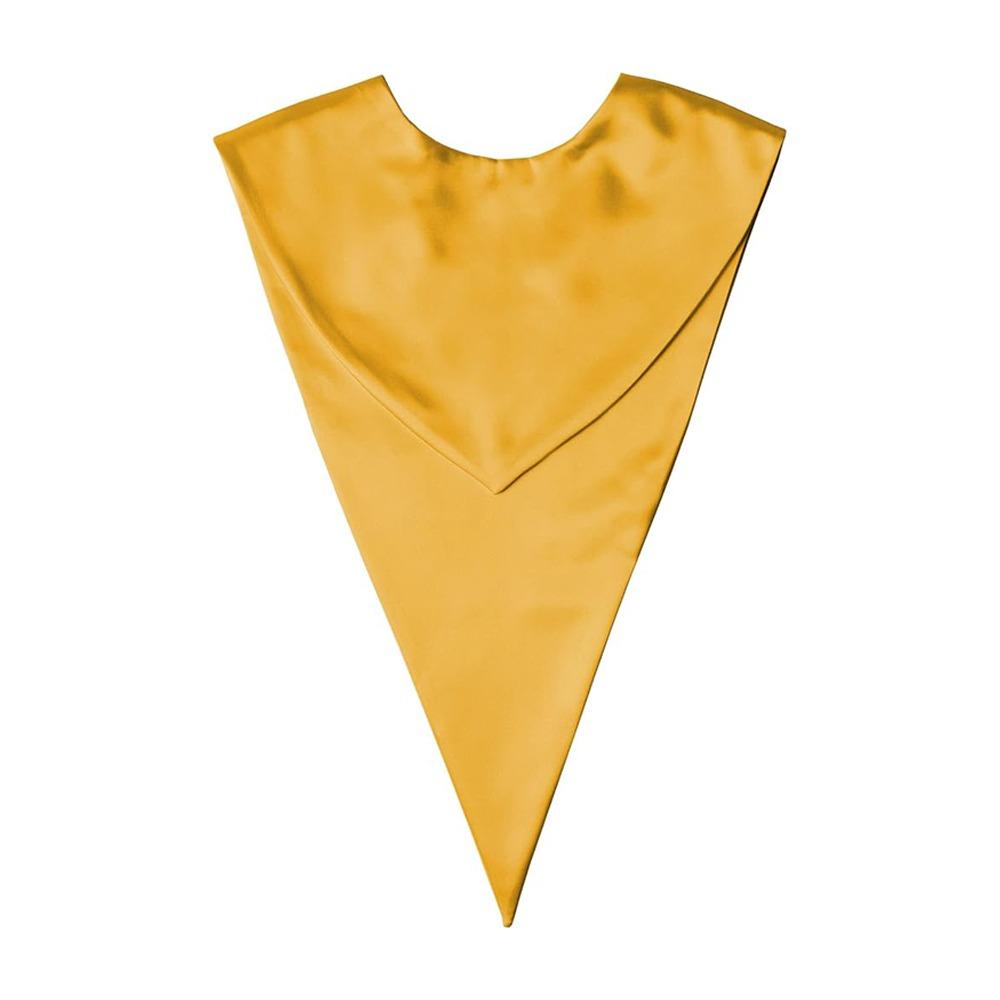 Plain Design V Stole V Shape Graduation Stole Fashion Choir Stole  Unisex