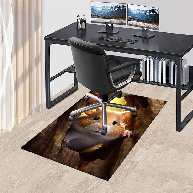 1PC Tree Hollow Carpet Ultra Soft, Thick & Absorbent, Non Slip Machine Washable Mat for Entryway