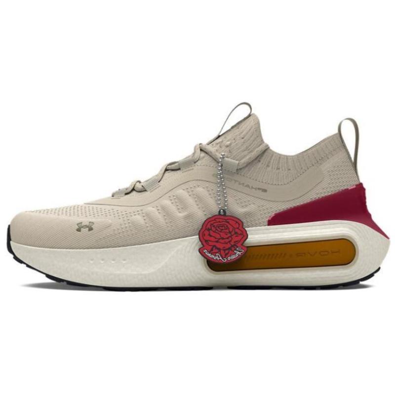 

Under Armour Phantom 4 Abrasion Resistant Low Top Running Shoes Women s Beige Sneakers 3027884-100 37.5 бежевый