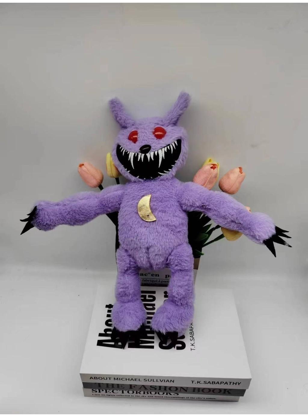 

New Arrival Poppy Playtime Plush Toy Purple Cat Teddy Bear Doll 40cm Short Plush Stuffed Animal