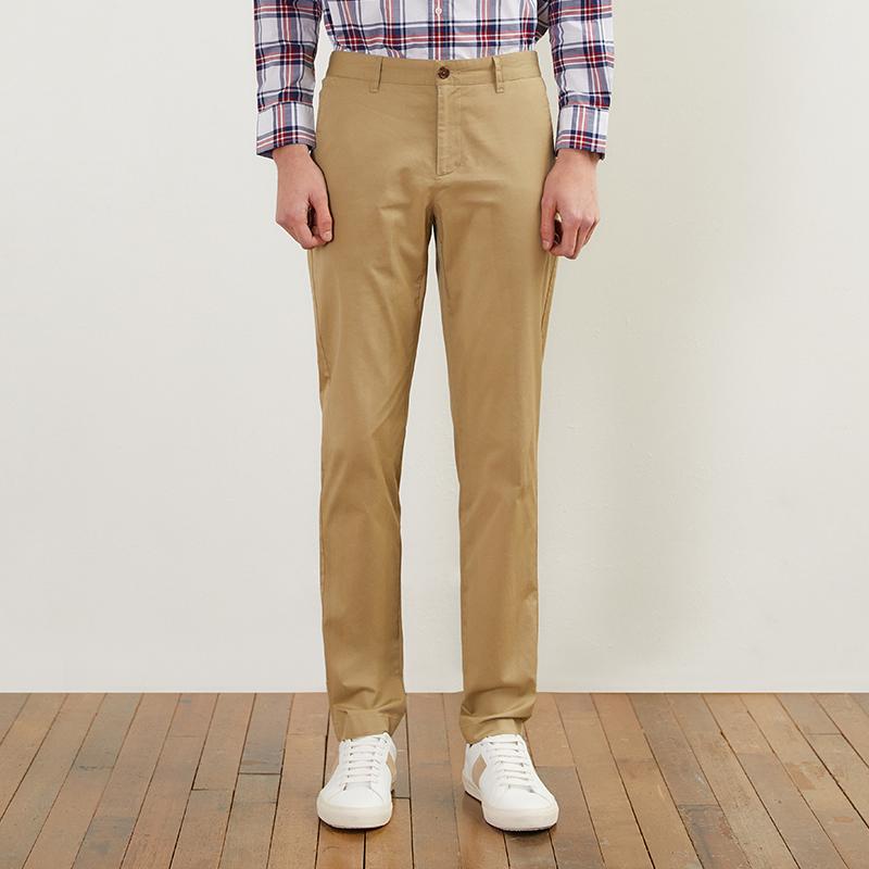 KULTE 703 Classic Elastic Chino Pants Beige