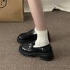 2025 Spring Mary Jane British Style Platform Loafers - Exquisite Slip-On Leather Shoes for JK Uniforms