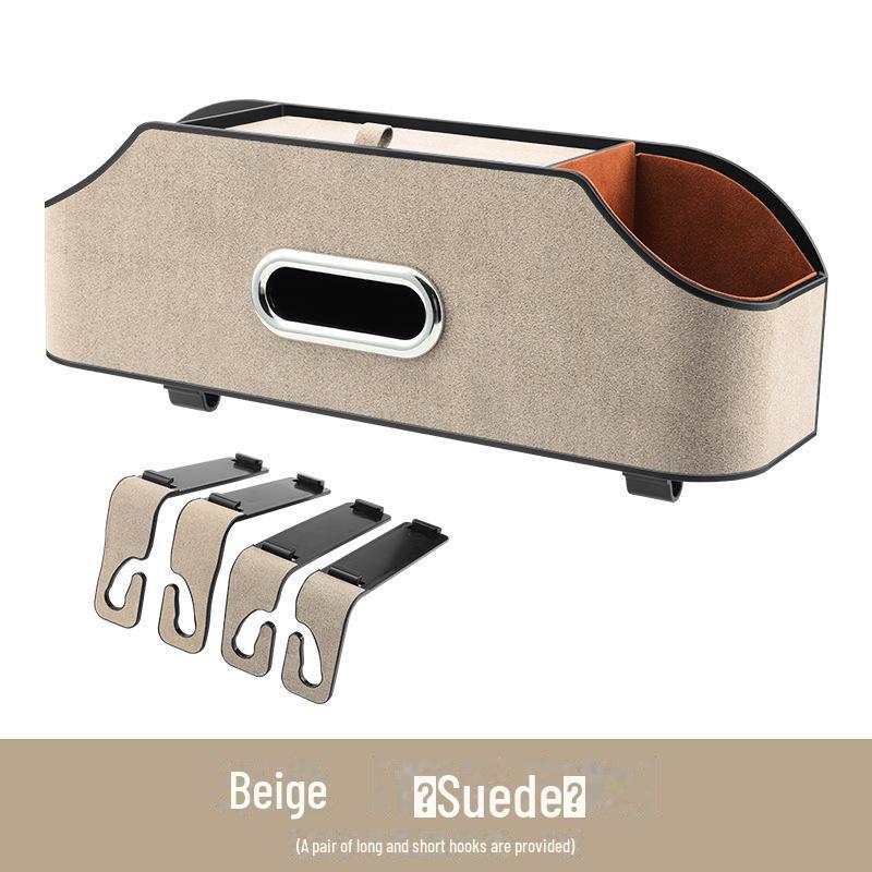 Universal Car Seat Back Multi-Function Storage & Tissue Hanging Bag