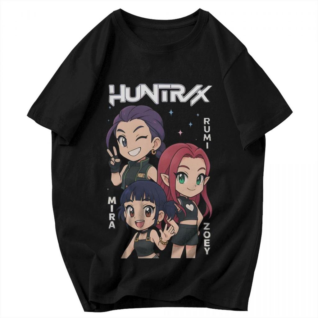 Men T Shirt KPop Demon Hunters Derpy Tiger 2025 Trending Idea Y2K Graphic Tees Unisex Tops T Shirts