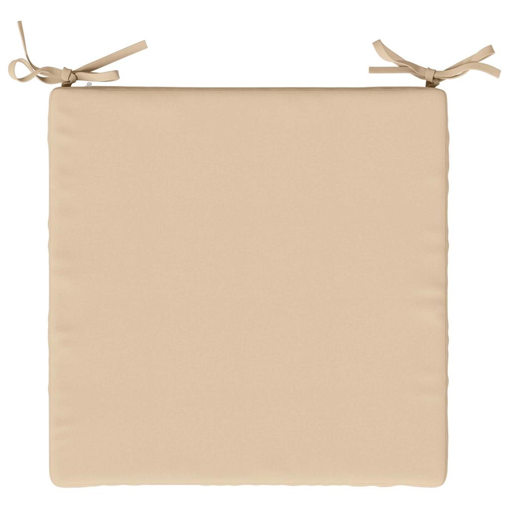 4 piece seat cushions SOEST 4 pcs. 100percent  Polyester Cream