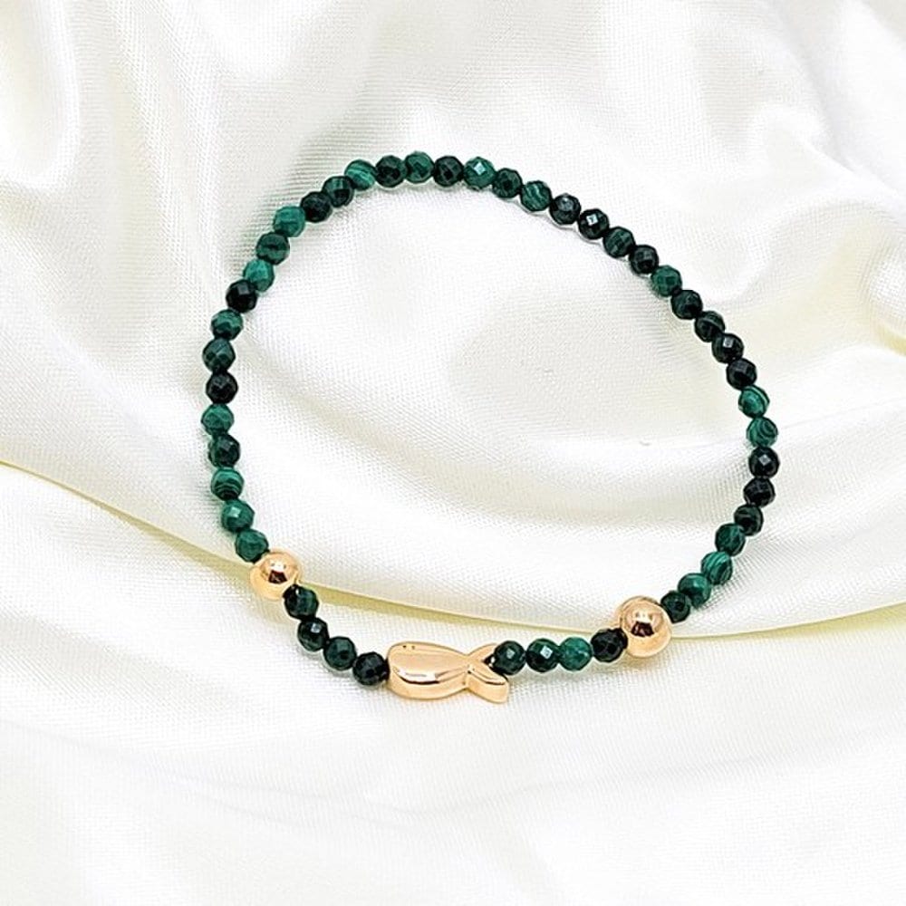 Malakit Fiskarmband Bz1527