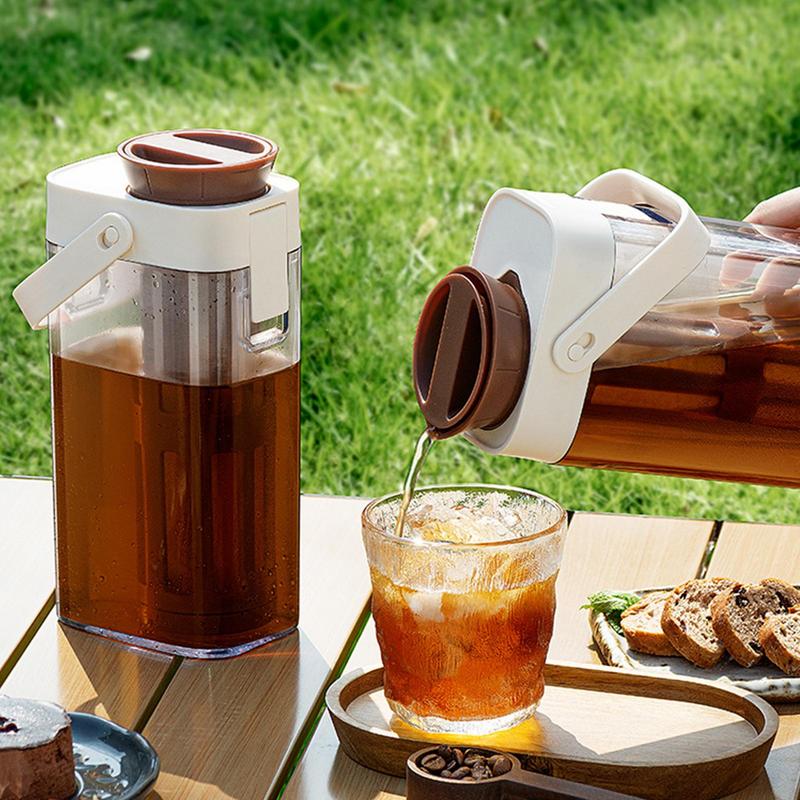 Cold Brew Coffee Pot 1000ml Iced Coffee Maker Cold Brew Jar Leak Proof Container Large Capacity Cold Water Kettle Kitchen Tools