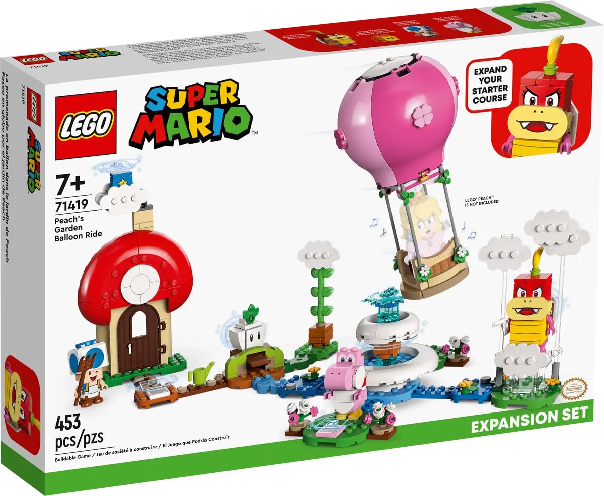 

Super Mario Peach Garden Balloon Ride Expansion Set 71419
